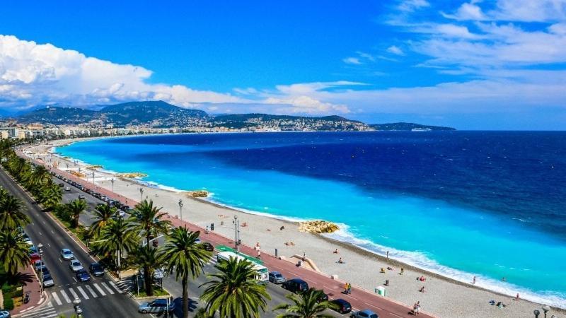 "Studio Ensoleille A Deux Pas Des Plages Avec Sa Grande Terrasse Privee !" Ница Екстериор снимка